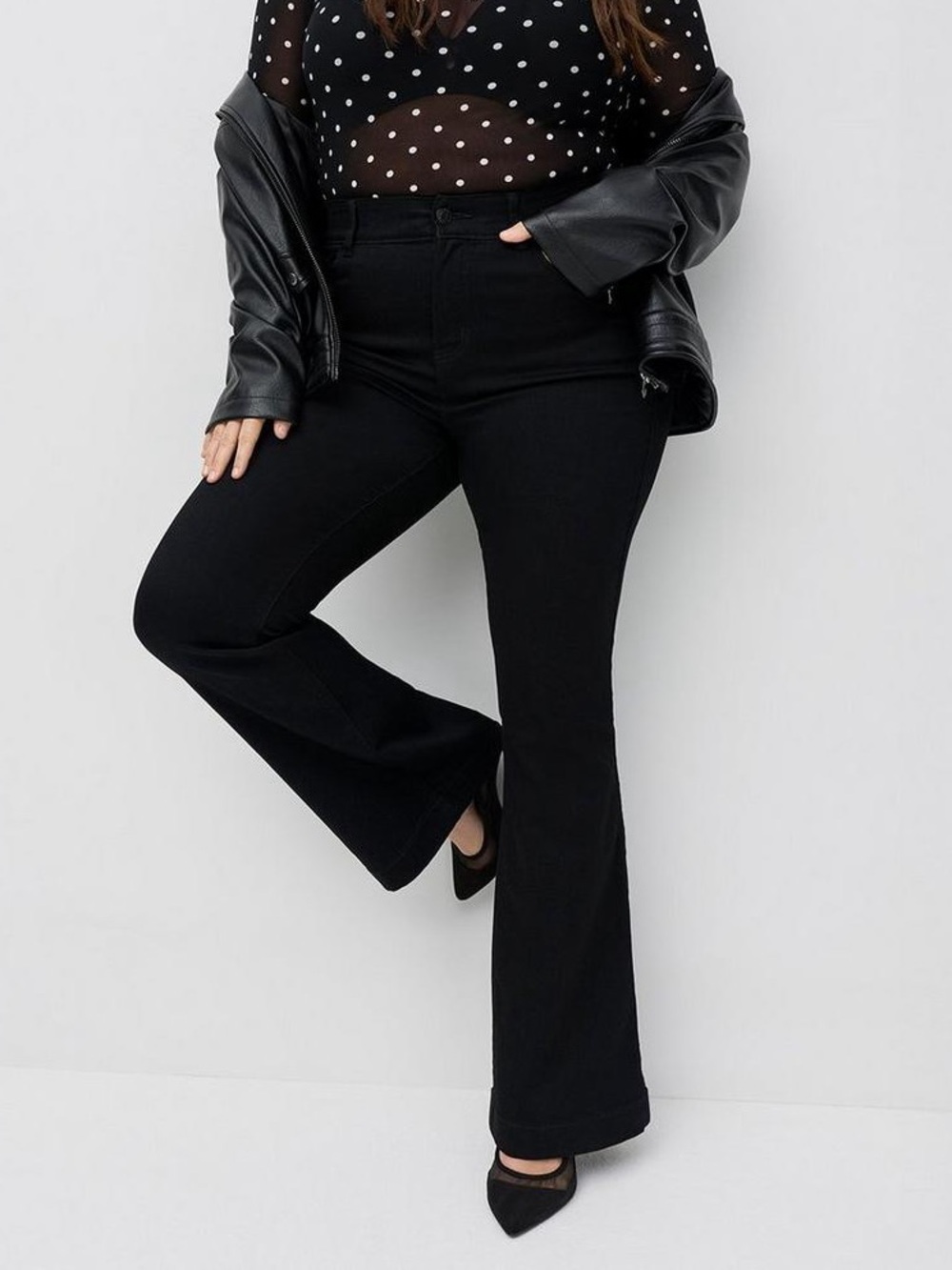 Torrid Bombshell Flare Premium Stretch Jeans, Size 20R